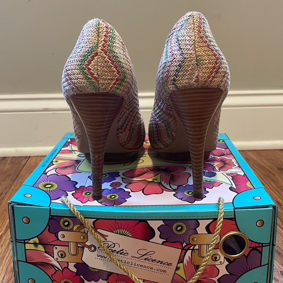 Last Chance! Poetic Licence “All Mixed Up” Heels 9 - Picture 5 of 11